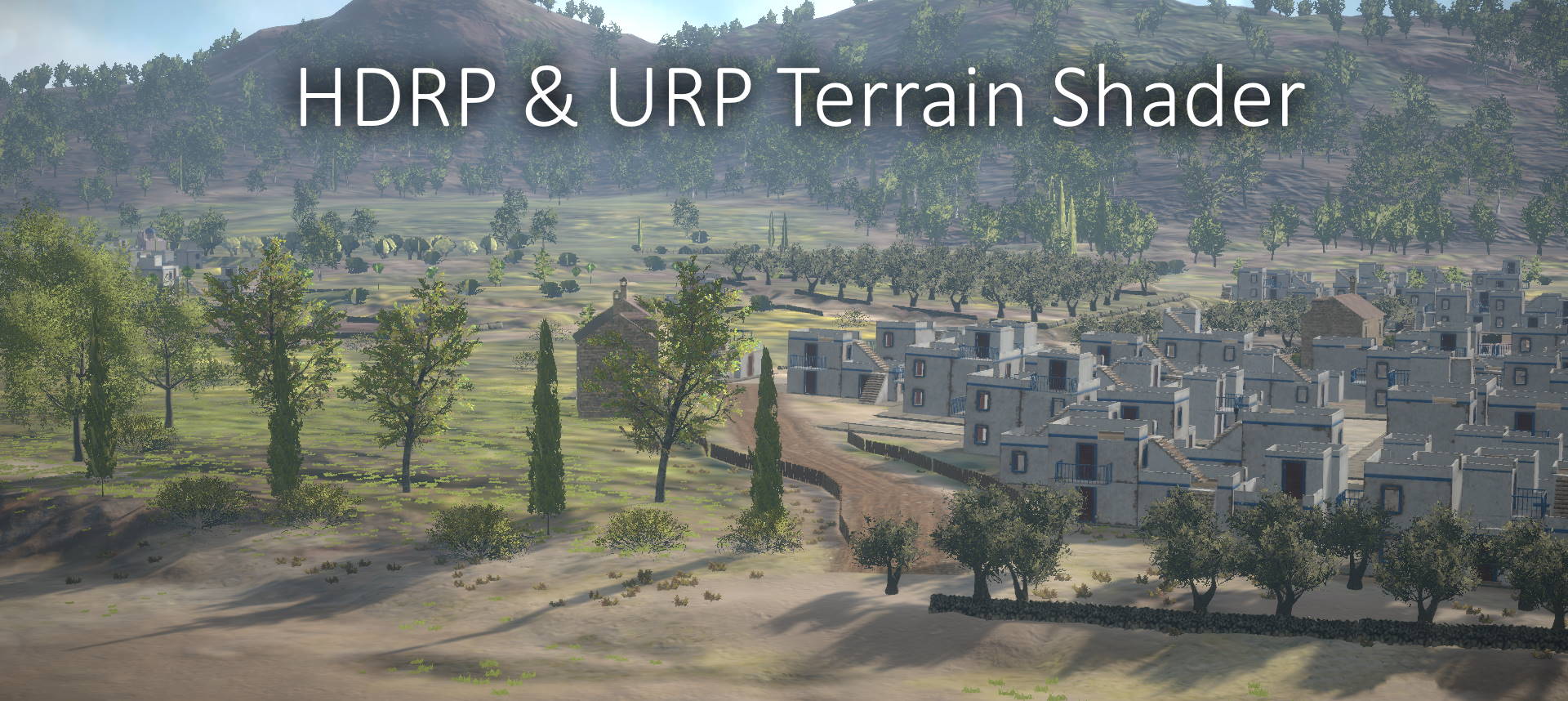 HDRP & URP terrain shader system icon